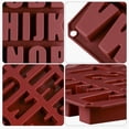 thumbnail image 3 of Molde Chocolate 26 Letras - Color Chocolate Xemadio 2033817, 3 of 8