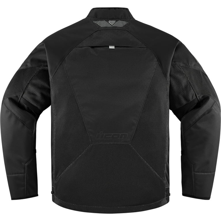 Icon Mesh AF CE Mens Textile Motorcycle Jacket Black XXL