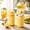 Yellow, variant on ZOURIH Click to Release 304 Stainless Steel Ice Cup,Insulated Iced Coffee Cup with Lid,Reusable Portable Ice Making Tumbler for Outdoor Fitness Camping Home Daily Use,Yellow