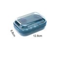 thumbnail image 2 of Airtight Travel Soap Dish, Navy and Grey, 2 Pieces, 2 of 5