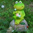 thumbnail image 4 of Craft - 2pcs Lovely Miniature Artificial Amimal Model Ornament Landscape Garden Decoration Craft, 4 of 8
