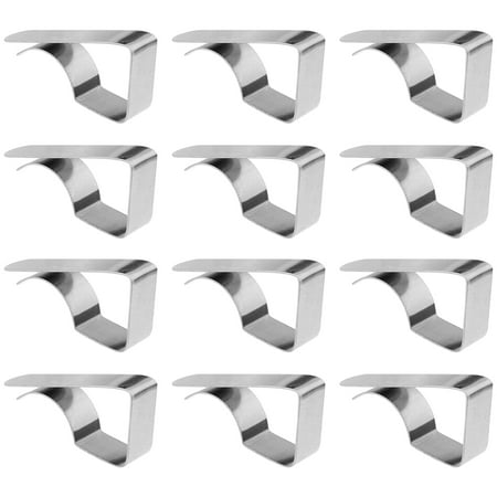 

12pcs Outdoor Picnic Table Cover Clamps Table Cloth Holders Tablecloth Fixing Clips