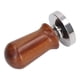 thumbnail image 5 of Prensador de café portátil de acero inoxidable de 58 mm con diseño independiente para uso doméstico y comercial, mango ergonómico de madera, 5 of 8