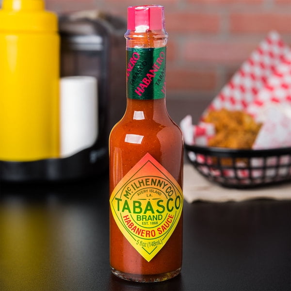 TABASCO 5 oz. Habanero Hot Sauce BBQ & Hot Sauces