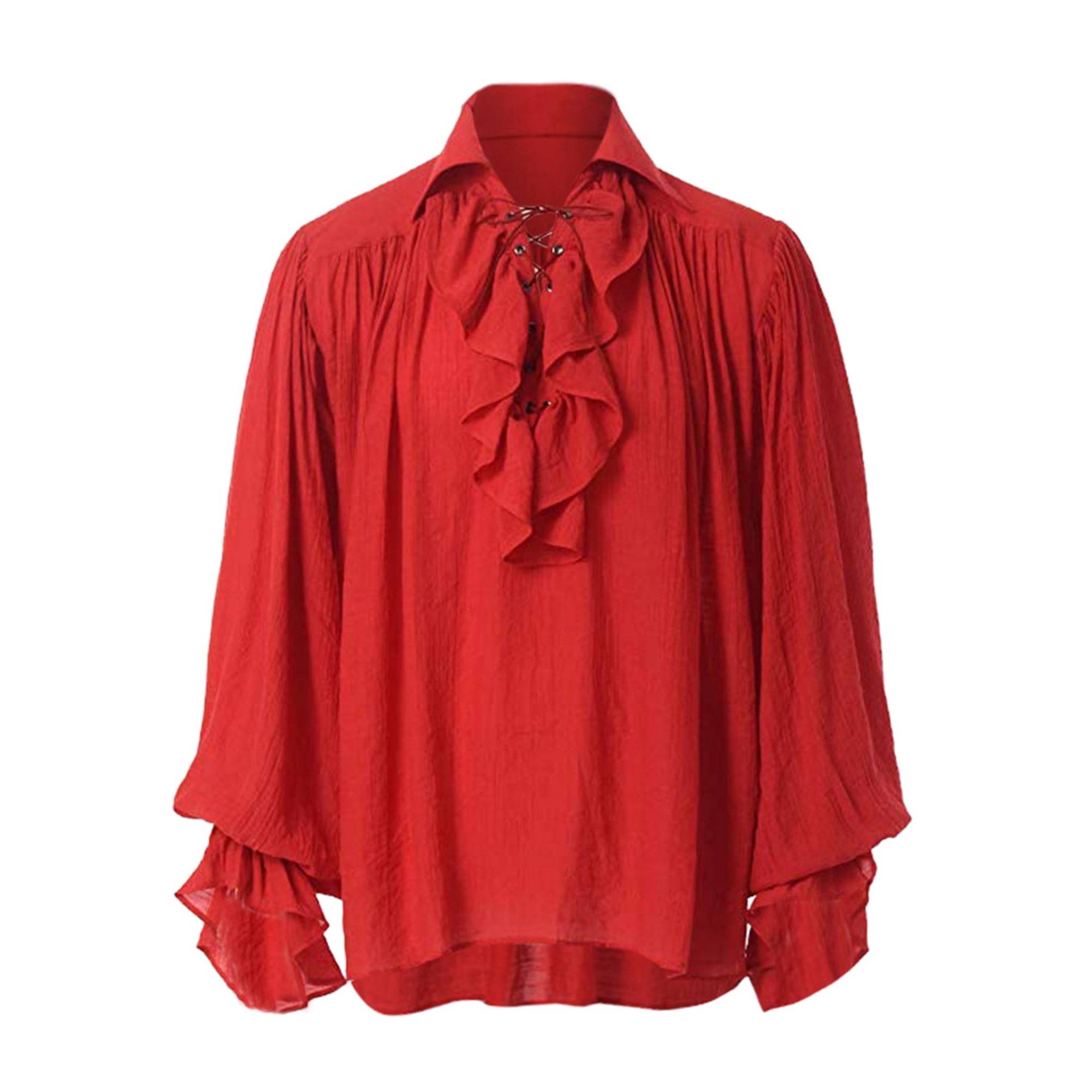 Mens Ruffled Pirate Shirt 