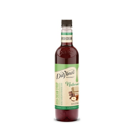 DaVinci Gourmet Naturals Irish Cream Syrup, 750 ml
