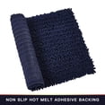 thumbnail image 3 of Alfombra de baño Walensee, felpilla, antideslizante, 80 x 50 cm, color azul marino, 3 of 9