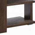 thumbnail image 5 of The Walnut Sofa Table with 2 Shelves - Classic Rectangular Design for Ample Storage, 5 of 5