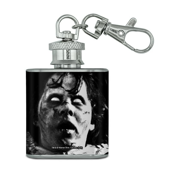 The Exorcist Regan Stainless Steel 1oz Mini Flask Key Chain