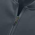 thumbnail image 7 of Generic Men's Baseball Jackets Color Block Zip Up Long Sleeve Stand Collar Sweatshirt Fashion Spring Fall Trendy Coat, 7 of 7