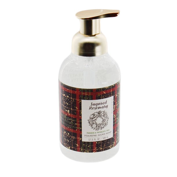 Maison De Base Holiday Foaming Hand Soap Sugared Rosemary 17.5 fl oz