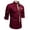 Wine, variant on DAFPZW Mens Dress Shirts Long Sleeve Inner Contrast Button Down Casual Shirts for Men Big and Tall