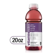 vitaminwater zero sugar reset, electrolyte enhanced water w/ vitamins, pineapple coconut drink, 20 fl oz