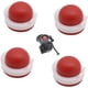 thumbnail image 1 of Paquete de 4 bombas de imprimación de plástico de silicona, 23 x 20 mm, bombilla de imprimación para carburador, compatible con cortacéspedes Briggs & Stratton 694394 494408 esquí esquí Gafas de esquí, 1 of 5