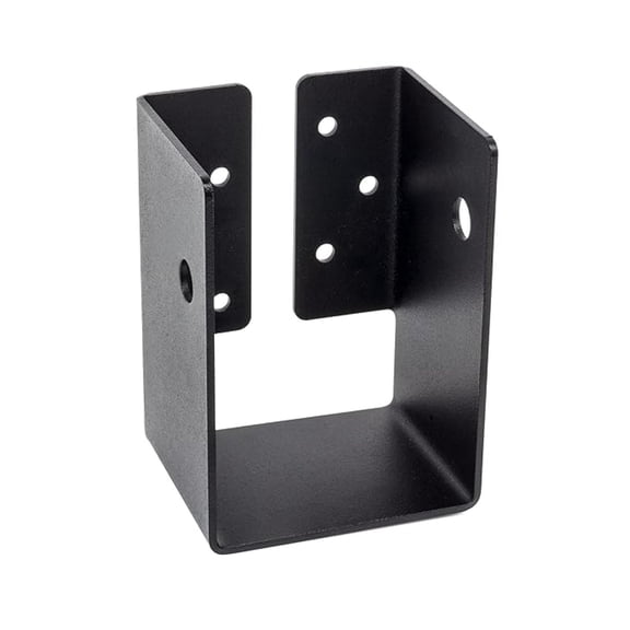 APHH46 Outdoor Accents ZMAX, Black Heavy Joist Hanger for 4x6