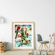 thumbnail image 4 of Cuadros Decorativos 5D Diamond Painting Flower Bird Full Square Drill DIY Wall Crafts (30x40cm) Likrtyny embutido en tela, 4 of 7