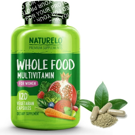 Whole Food Multivitamin for Women - Vegan/Vegetarian - 120 (Best Whole Food Multivitamin For Women)