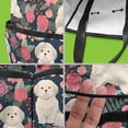 thumbnail image 5 of Garden Tool Bag,Shih Tzu Dog and Flower Floral Garden Tool Organizer,Garden Gifts,Waterproof Multi-Pocket Garden Tool Storage 11.8x5.5x11.4 Inch(Tools NOT Included), 5 of 6
