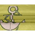 thumbnail image 4 of oneOone Velvet Light Green Fabric Nautical Sewing Craft Projects Fabric Prints By Yard 58 Inch Wide, 4 of 4