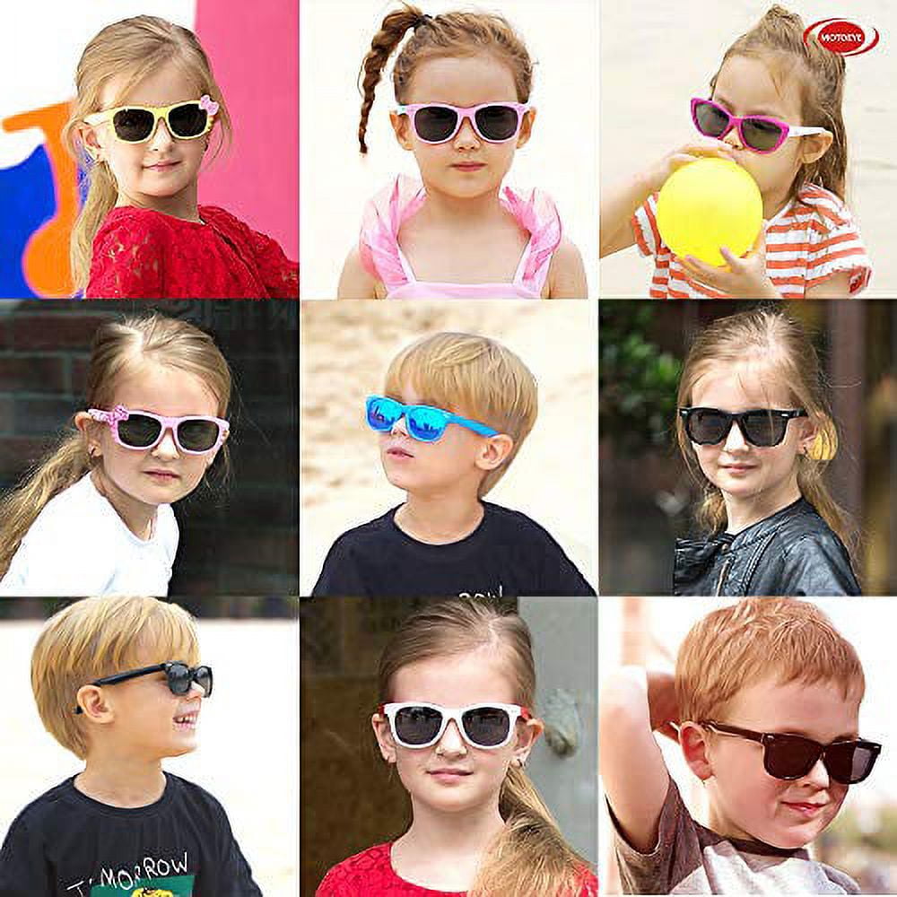 Vibrant Vibes: Kids' Polarized Sunglasses in Black & Yellow with Benda –  Jelly Specs