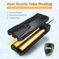 thumbnail image 4 of Tawatiler Aquarium Heater 1000W for 120-300 Gal, Fish Tank Heater with Intelligent Leaving Water Automatica Stop Heating and Overheating Protection, for Freshwater & Saltwater, 4 of 8