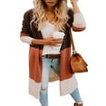 thumbnail image 1 of Women‘s Knitted Long Sleeve Cardigans Open Front Casual Boho Sweater, 1 of 3