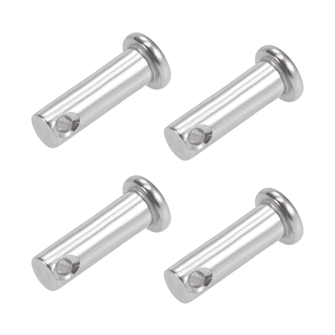 8mm x 25mm Flat Head 304 Stainless Steel Link Hinge Details about   Single Hole Clevis Pins