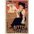 thumbnail image 2 of Vintage Apple Collection 18x24 Black Ornate Wood Framed with Double Matting Museum Art Print Titled - Angostora Bitters, 2 of 4