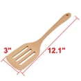 thumbnail image 3 of Uxcell Wooden  Hollow Design Cooking Ware Pancake Frying Spatula Wood Color, 3 of 3