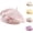 Pink, variant on Cute Flower Toddler Beret, Warm Knitted French Style Winter Cap for Baby Girls (0-3 Years)