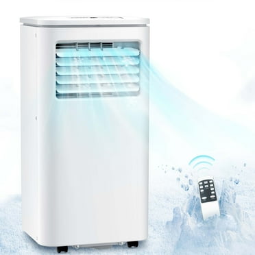 Moifoi 5000BTU (8000 BTU ASHRAE) Portable  Air Conditioner, 3-in-1 with Dehumidifier/Fan/Cool, Cools 250Sq.ft，Remote Control，White