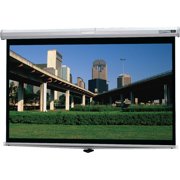 Da-Lite Deluxe Model B Matte White 50'' H x 50'' W Manual Projection Screen