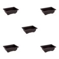 thumbnail image 3 of Injueey Maceta de bonsái innovadora y ligera negra, para macetas de interior y exterior, macetas de flores para balcón, maceta grande Type2 NO2, 3 of 6