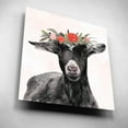 thumbnail image 5 of Epic Art 'Garden Goat III' by Victoria Borges, Acrylic Glass Wall Art, 12"x12", 5 of 8