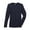 Navy, variant on Mens Thermal Underwear Tops Small, Black