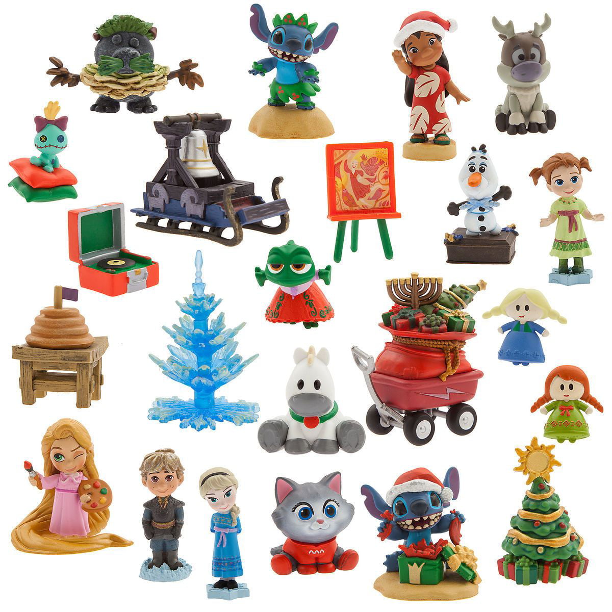 Lilo Santa Lilo & Stitch Disney Animators' Littles 2020 Advent Calendar Figurine 