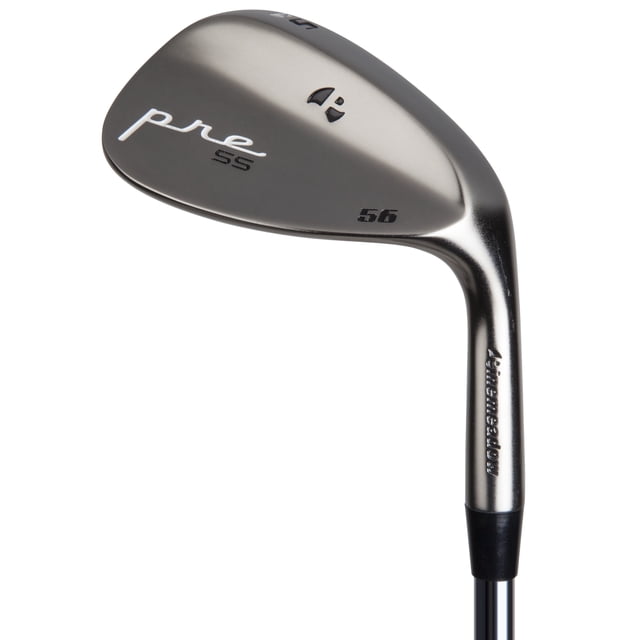 Pinemeadow Golf Chaussures Compensées Pré-Nickel pour Hommes (Main Droite, Acier, Rigide, 56 Degrés)