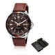 thumbnail image 1 of Reloj Deportivo Naviforce Original De Cuarzo Para Hombre Color De La Correa Marrón Color Del Bisel Plateado Color Del Fondo Marrón, 1 of 3