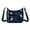 Blue flowers, variant on URSOFINE Women's Crossbody Bag Lightweight Ladies Travel Shoulder Messenger Bag with Adjustable Strap & Multiple Pockets Soft Across Bag Purse for Everyday Use (15 )