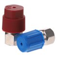 thumbnail image 2 of 2 Pcs High Low Conversion Quick Connectors Couplers for Car Air Conditioning, 2 of 7