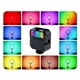 thumbnail image 2 of Luz LED RGB para cámara, mini luz LED recargable para video, luz de fotografía profesional regulable para vlogs, 2 of 5