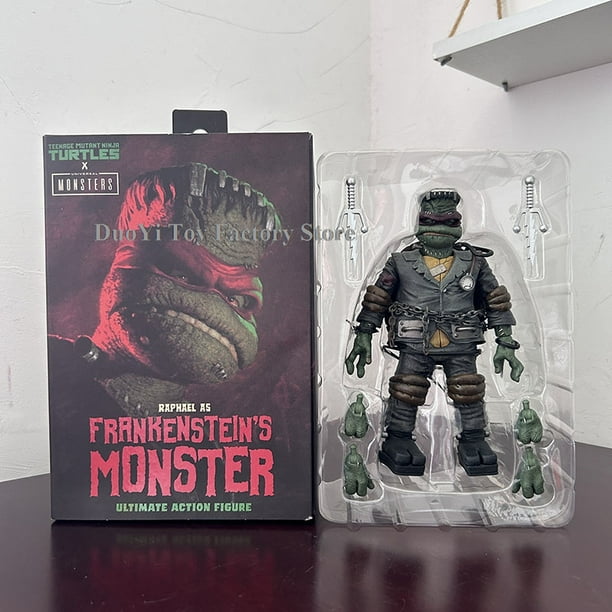 NECA-figura de acción de tortugas de último Ronin, momia Cos, Michelangelo, Raphael, versión de tortuga blindada, modelo maestro, juguetes de decoración