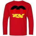 thumbnail image 3 of Inktastic German Flag in Pretzel Shape Long Sleeve Youth T-Shirt, 3 of 5
