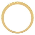 thumbnail image 5 of 0.57 ct Brilliant Round Cut Natural Citrine 14k Yellow Gold Stackable Band SZ 6.75, 5 of 6