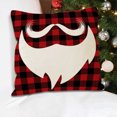 thumbnail image 4 of Decorative Pillows, Inserts & Covers Hwkond Christmas Tree Throw Pillow Covers 18X18in Festive House Decor For Couch Sofa And Office Machine Washable Polyester Zip Closure No Inser,Up to 25% Off, 4 of 4