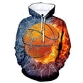 thumbnail image 2 of Nueva sudadera con capucha de baloncesto 2023 para hombre, sudadera de otoño con estampado 3D, ropa deportiva de manga larga fresca, jersey informal de gran tamaño, 2 of 5