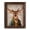 Deer, variant on American Art Decor Old Wise Owl Ornate Framed Bar Wall Decor - 16.75" x 13.75" x 1"