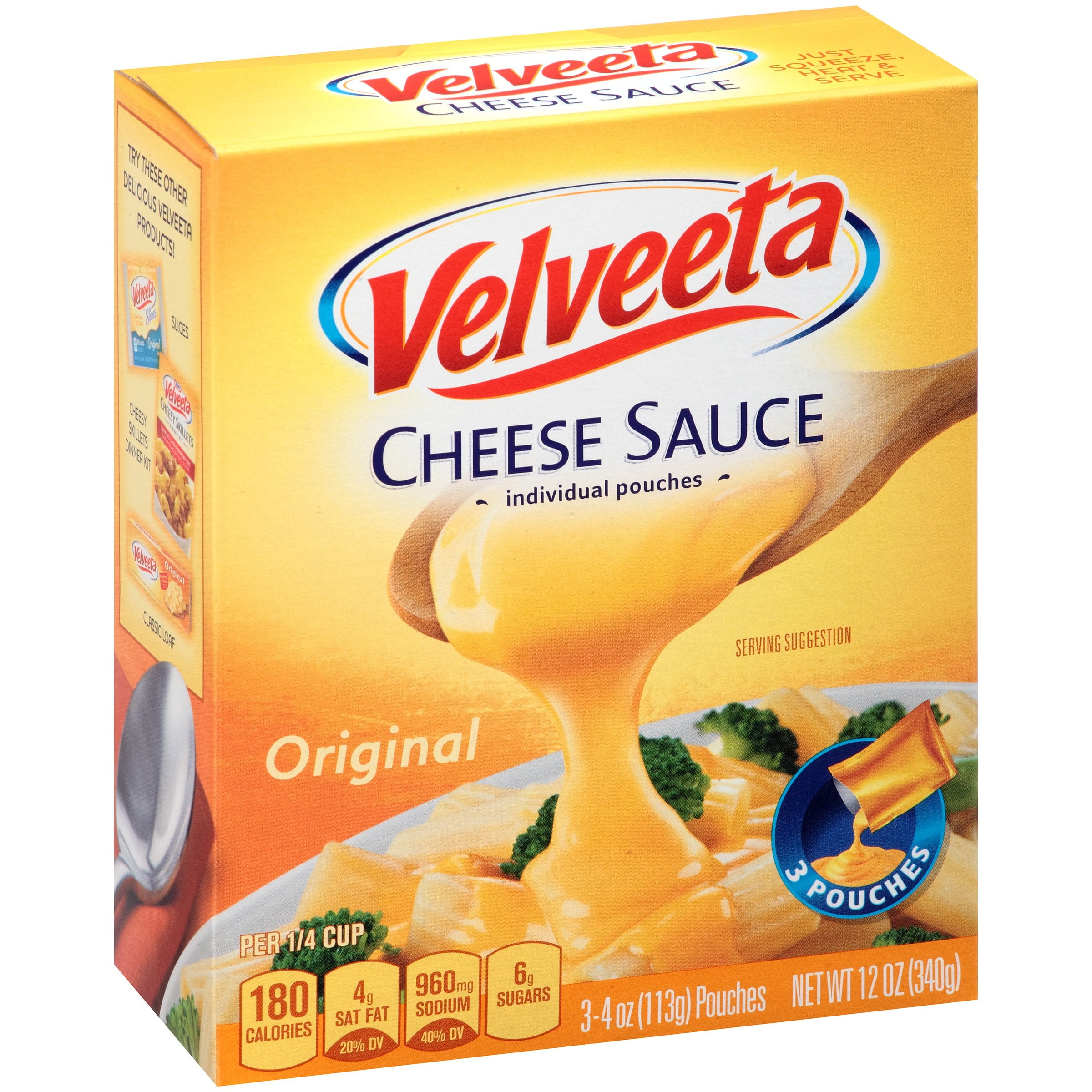 velveeta cheese sauce pouches
