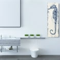 thumbnail image 5 of Yihui Arts Modern Abstract Sea Style Blue Seahorse Wall Art For Home Decor, 5 of 6