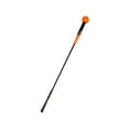 thumbnail image 2 of DYNWAVECA Golf Swing Trainer Aid Practice Strength Tempo Training Position Correction Warm 48inch Orange, 2 of 10